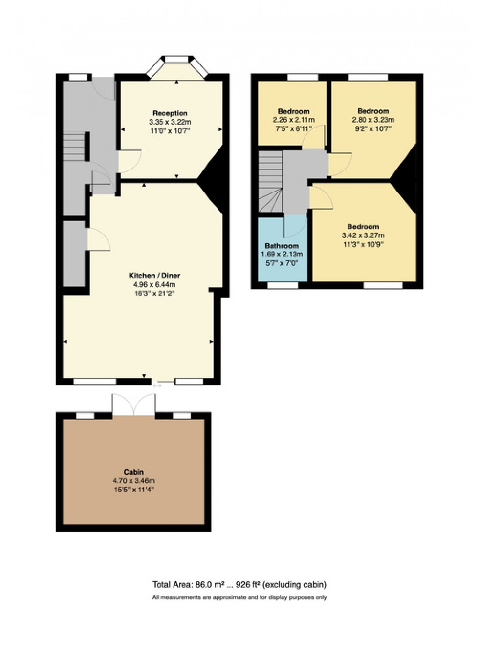 Floorplan for Herne Avenue, Herne Bay, Kent