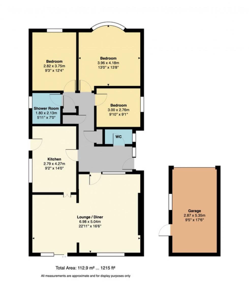 Floorplan for Polo Way, Chestfield, Whitstable