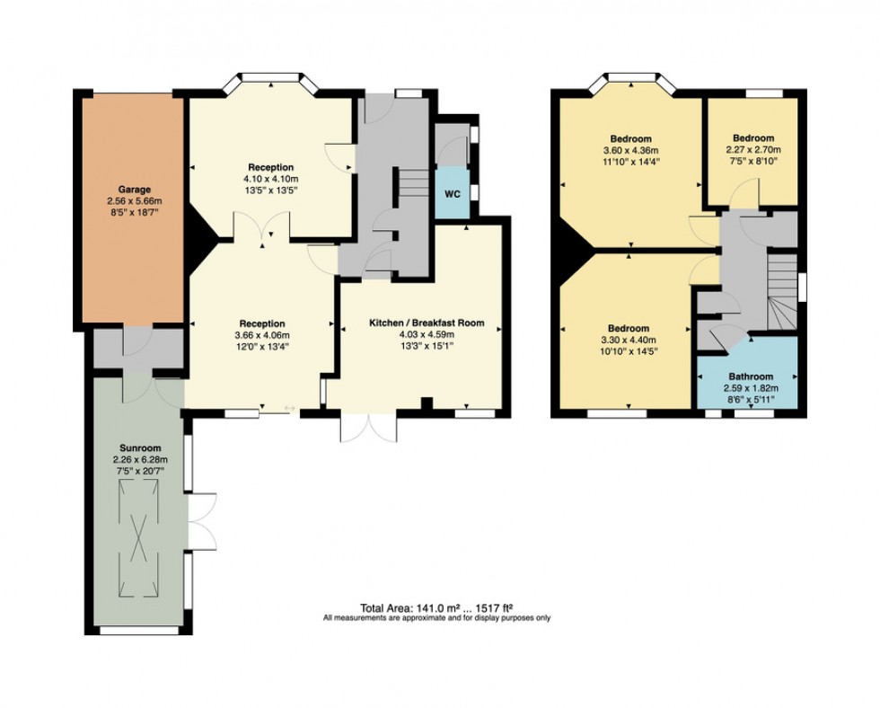 Floorplan for Old Dover Road, Canterbury