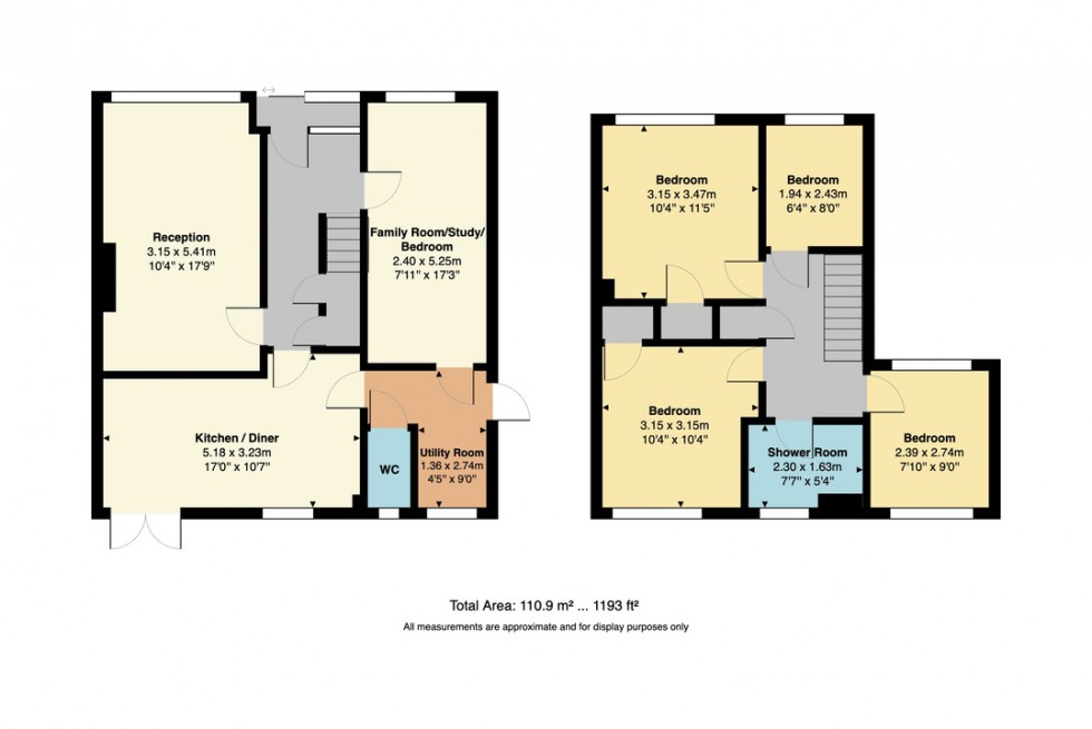 Floorplan for Lambs Walk, Whitstable