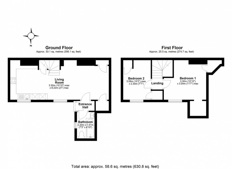 Floorplan for Charles Street, Herne Bay, Kent