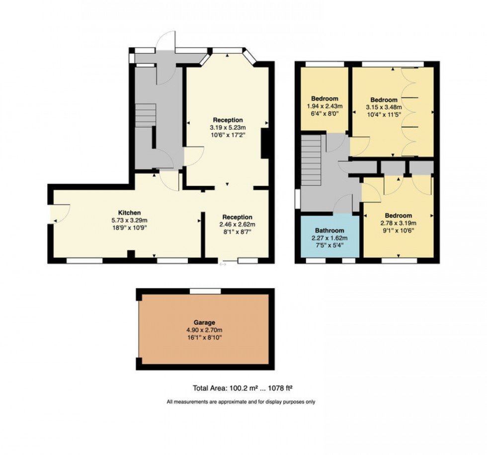 Floorplan for Lambs Walk, Whitstable