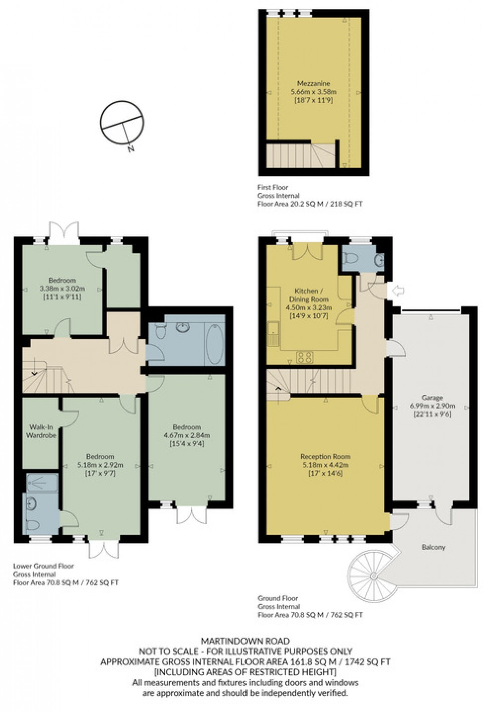 Floorplan for Martindown Road, Whitstable