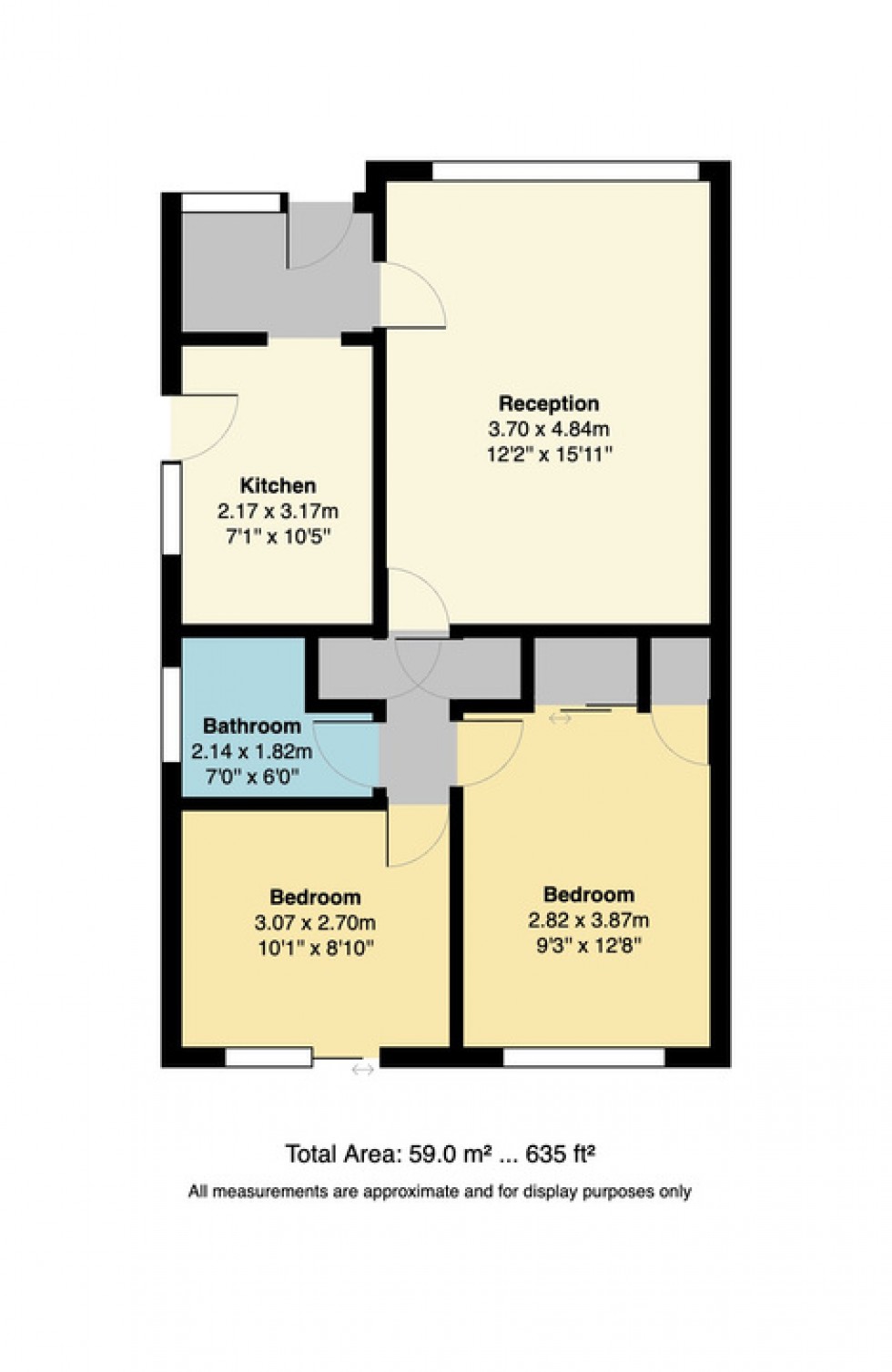 Floorplan for Hunters Forstal Road, Herne Bay, Kent