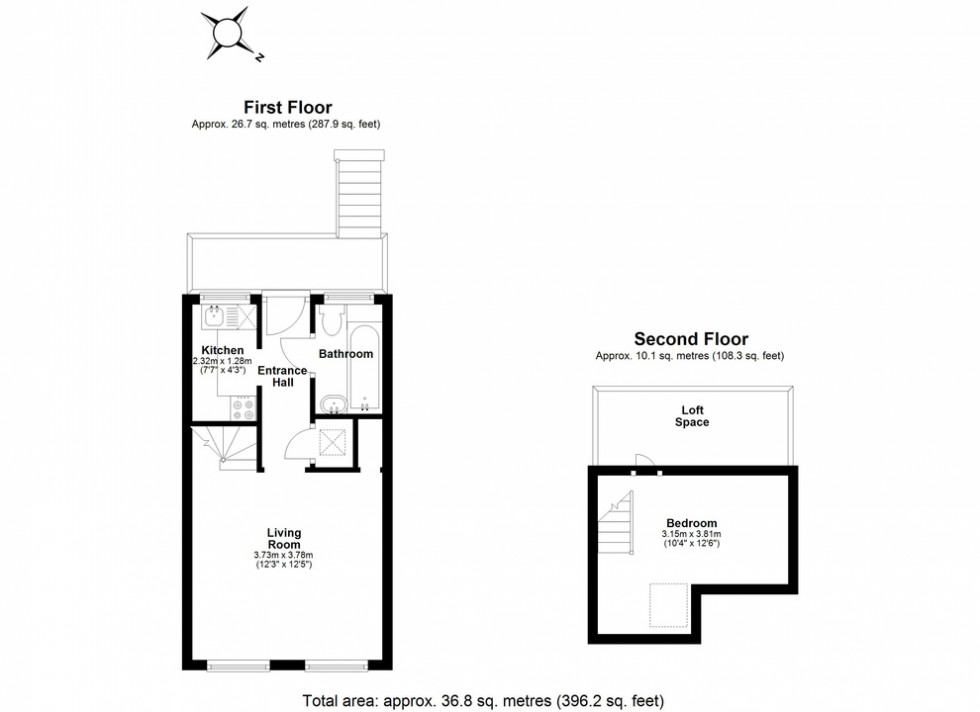 Floorplan for Barnes Court, St. Jacobs Place, Canterbury