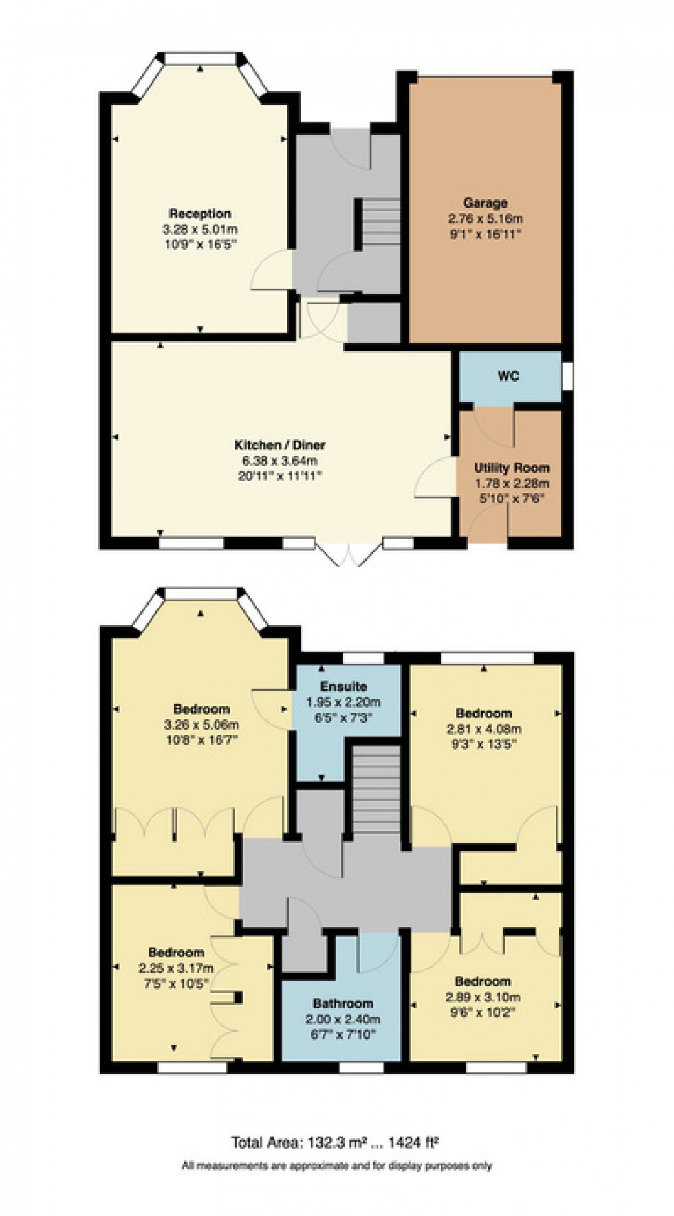 Floorplan for Braid Drive, Herne Bay, Kent