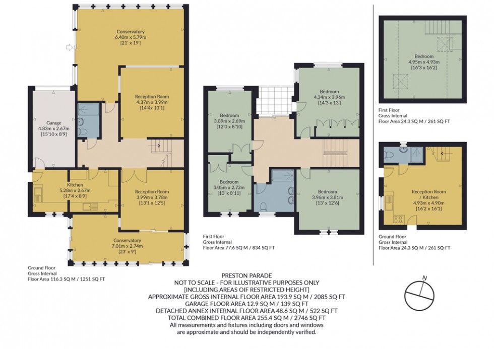 Floorplan for Preston Parade, Seasalter, Whitstable