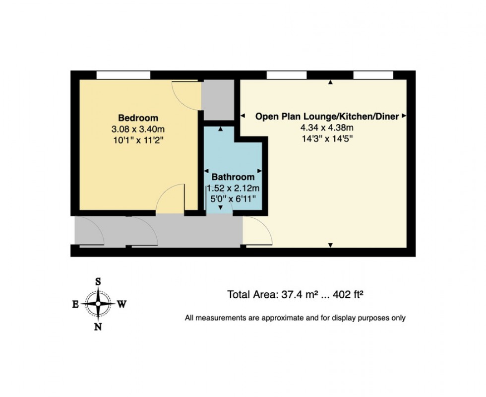 Floorplan for White Marsh Court, Whitstable