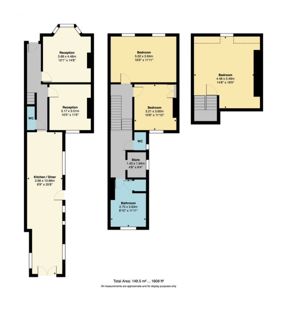 Floorplan for Queens Gardens, Herne Bay, Kent