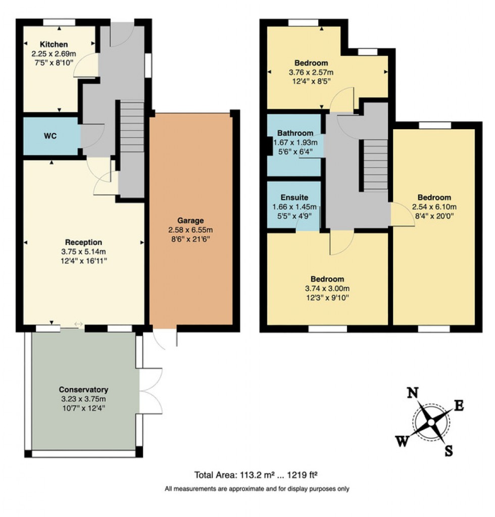Floorplan for Emelina Way, Whitstable