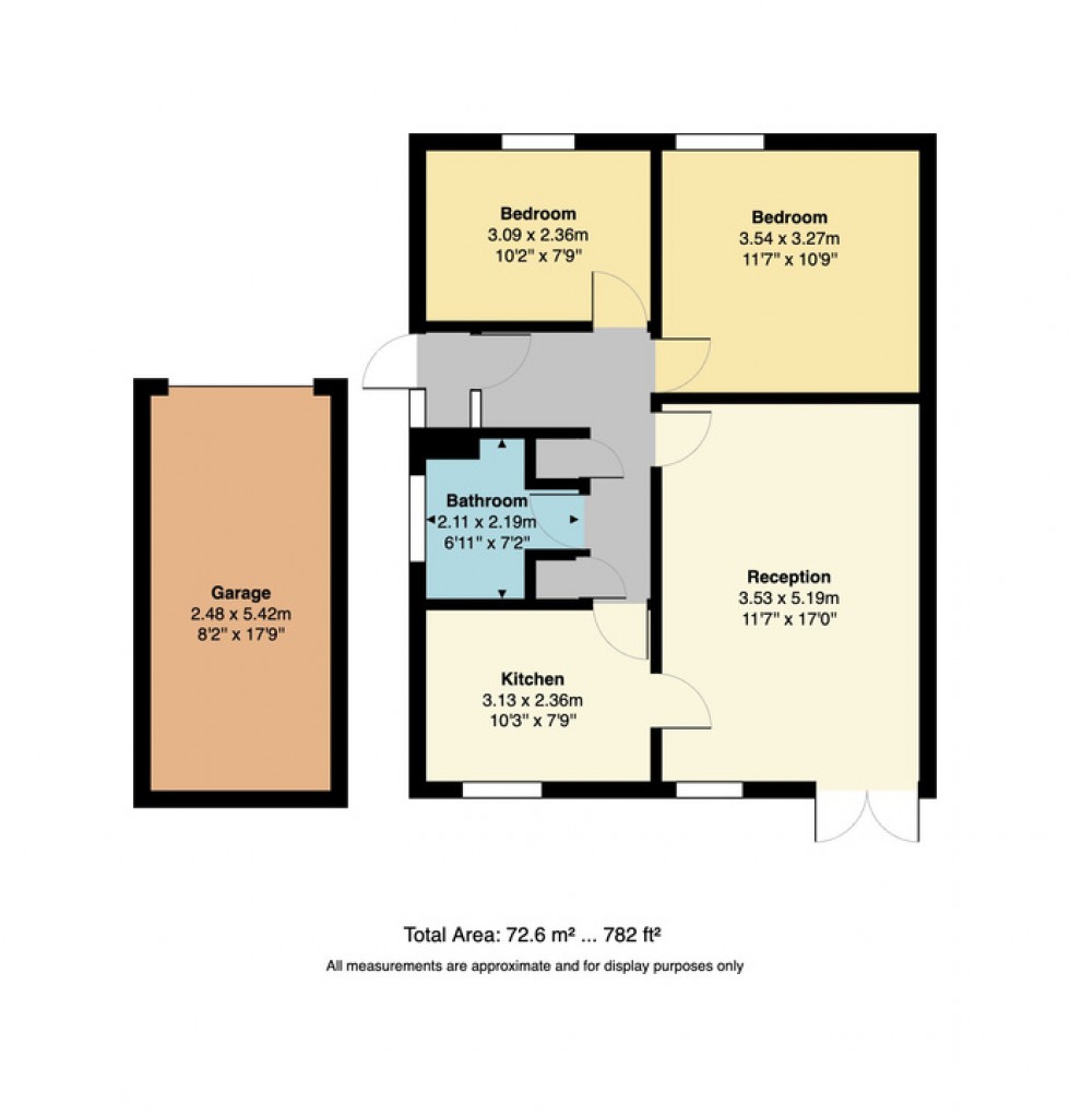 Floorplan for Savernake Drive, Herne Bay, Kent