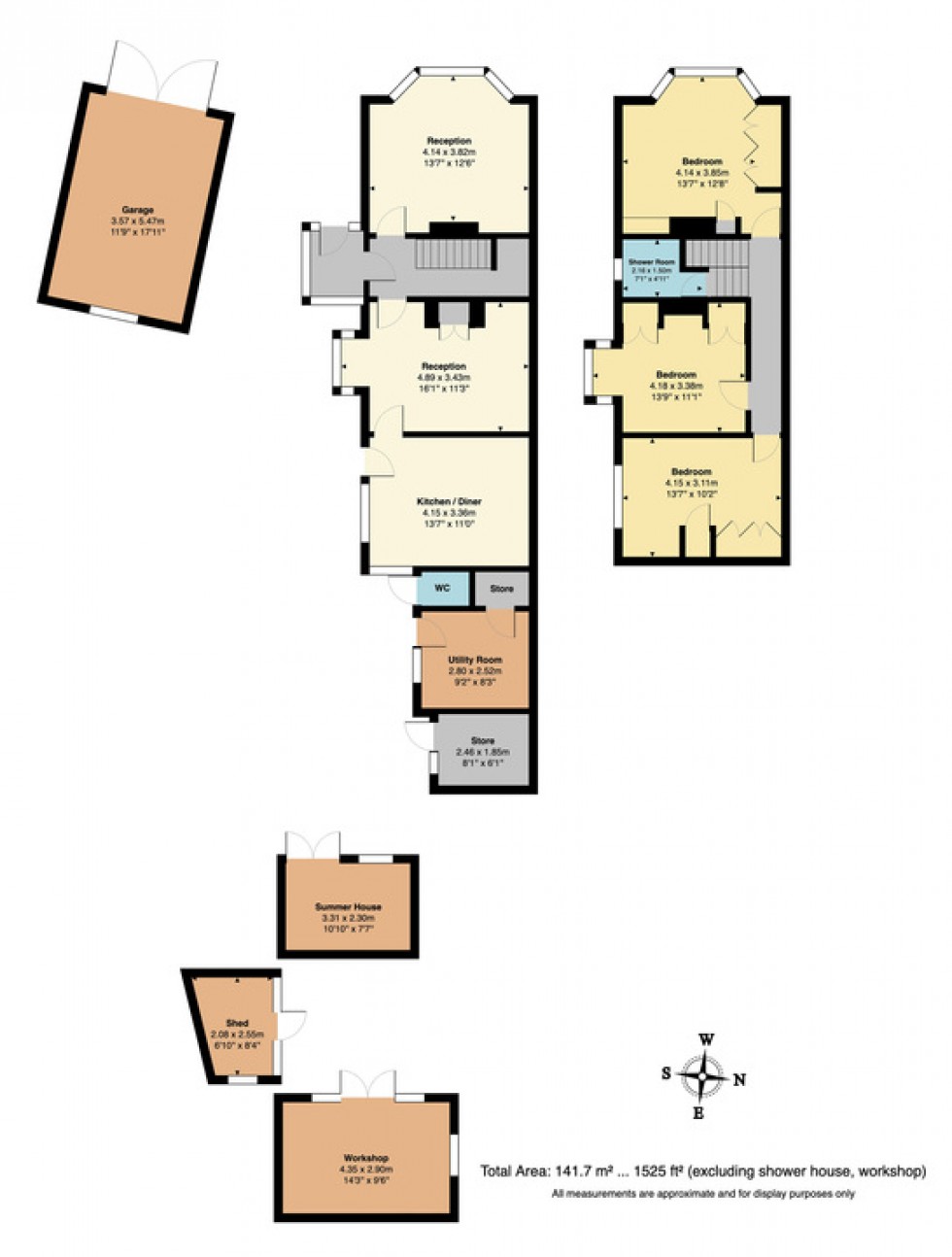 Floorplan for Saddleton Road, Whitstable