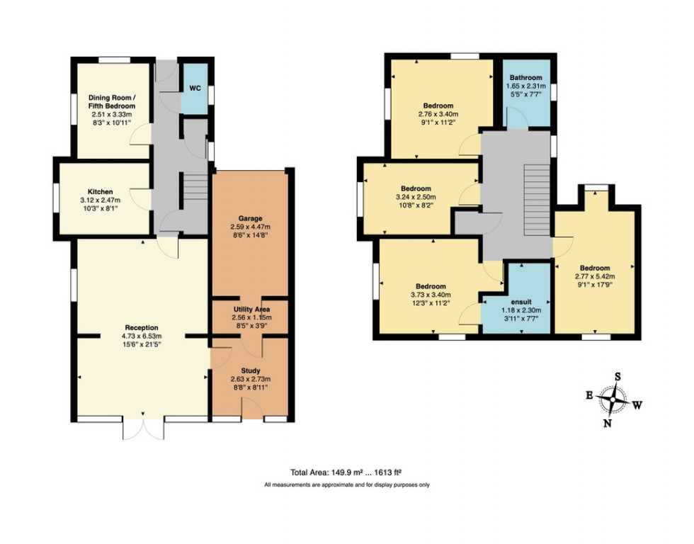 Floorplan for Thistle Drive, Whitstable