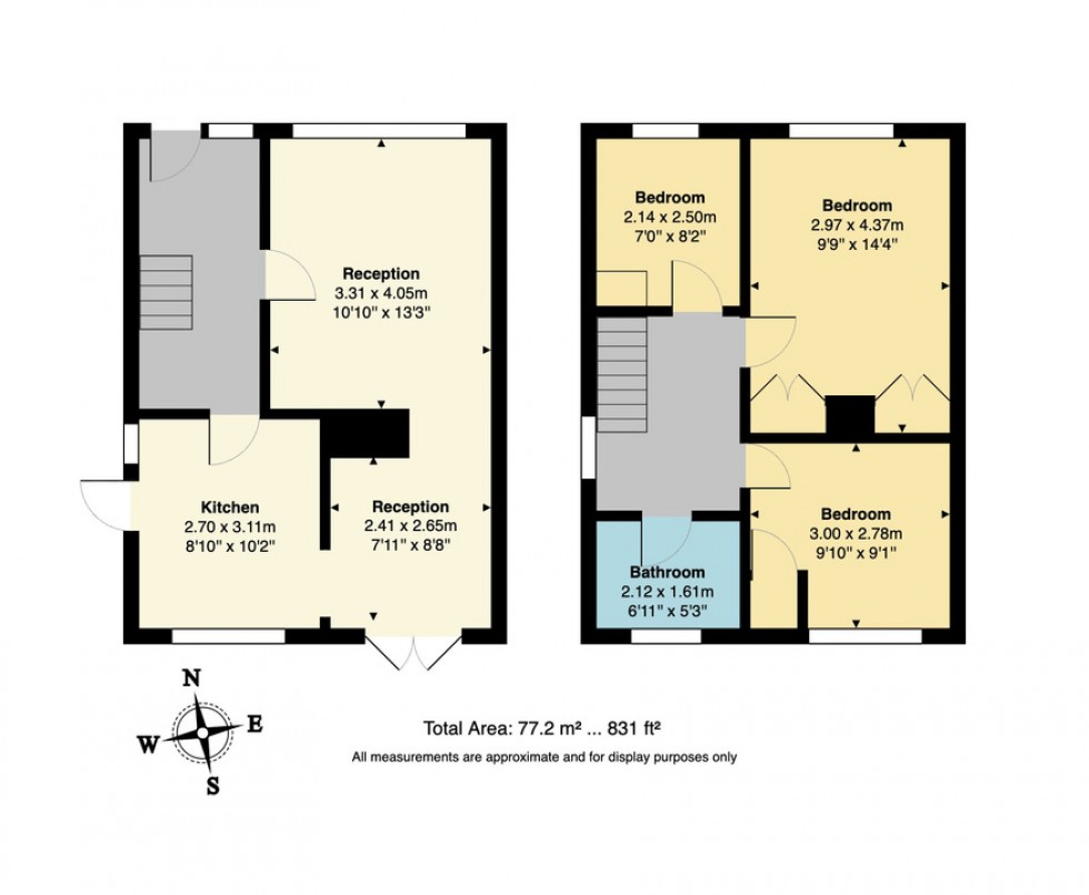 Floorplan for South View Road, Whitstable