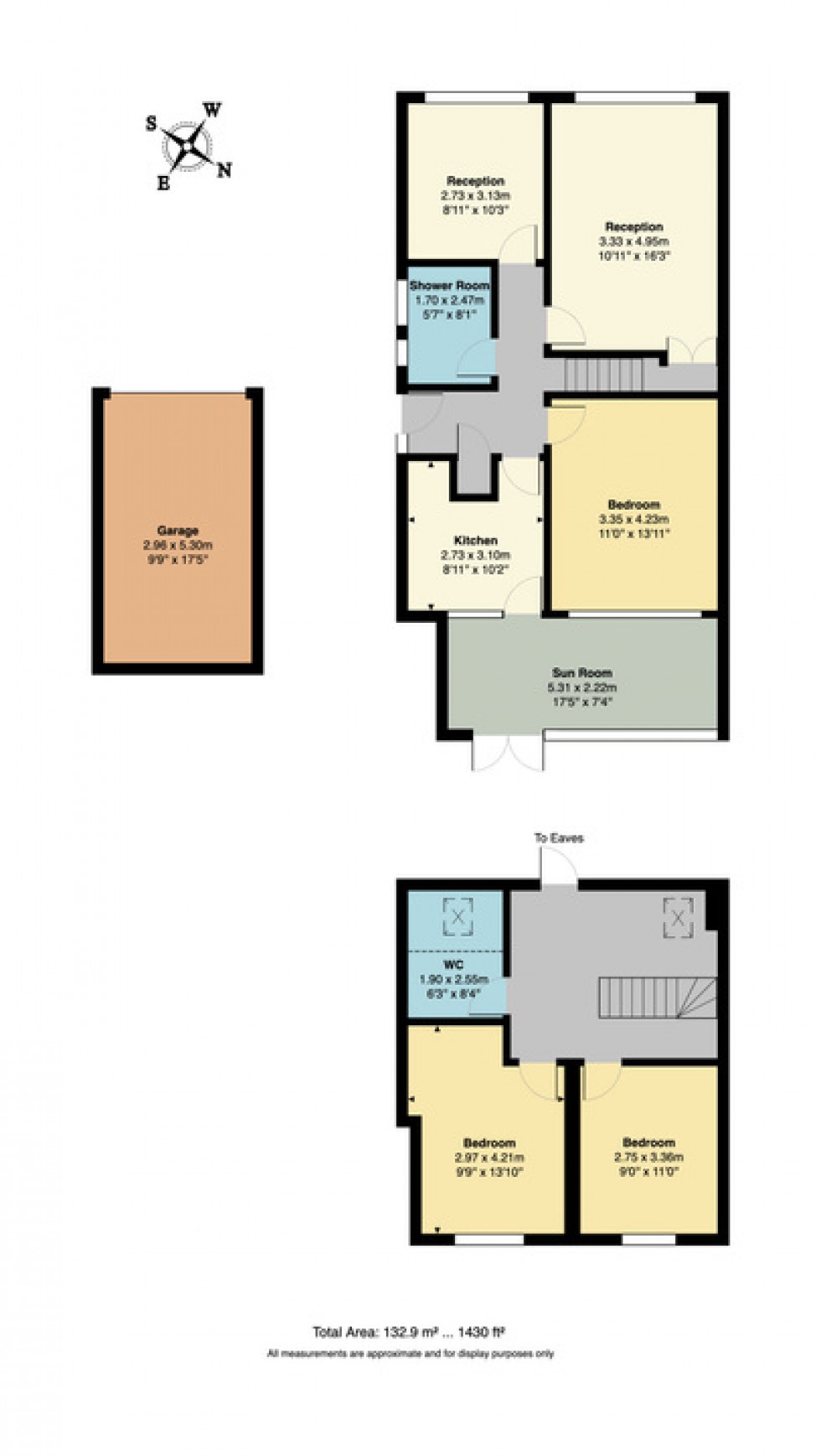 Floorplan for Kite Farm, Swalecliffe, Whitstable