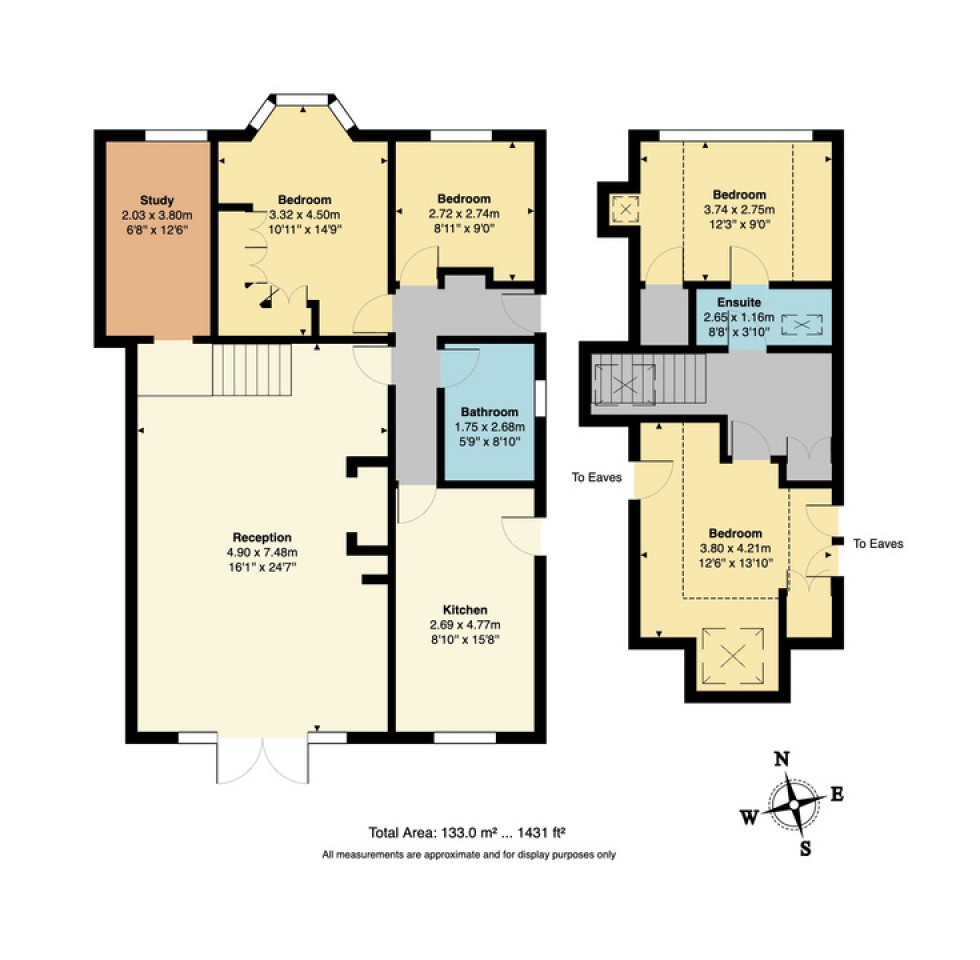 Floorplan for Gordon Road, Whitstable