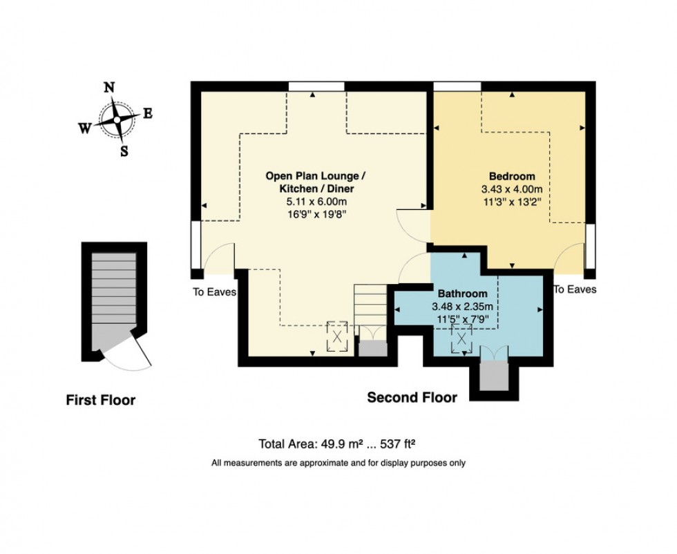 Floorplan for Bexley Street, Whitstable