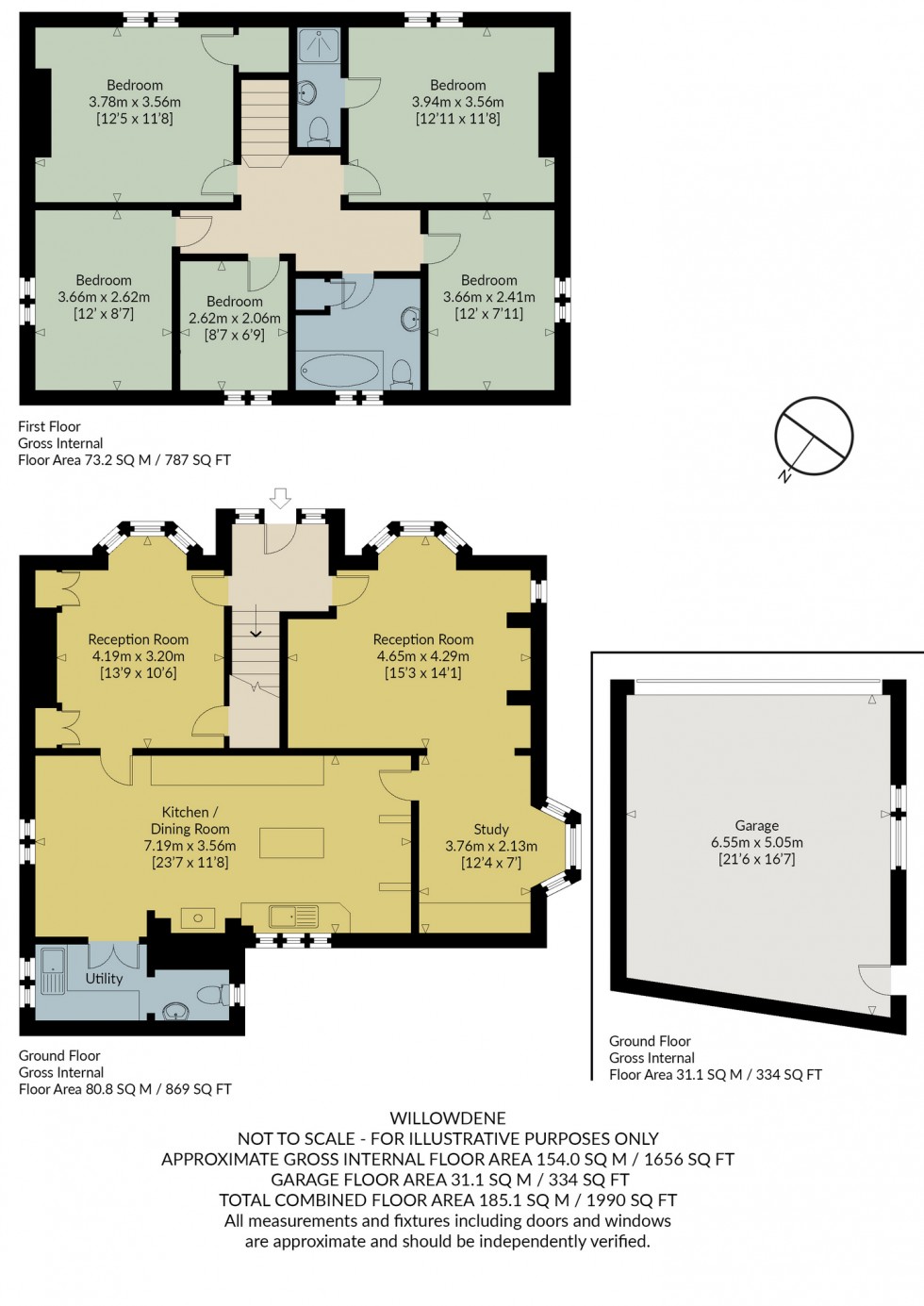 Floorplan for Forge Lane, Whitstable