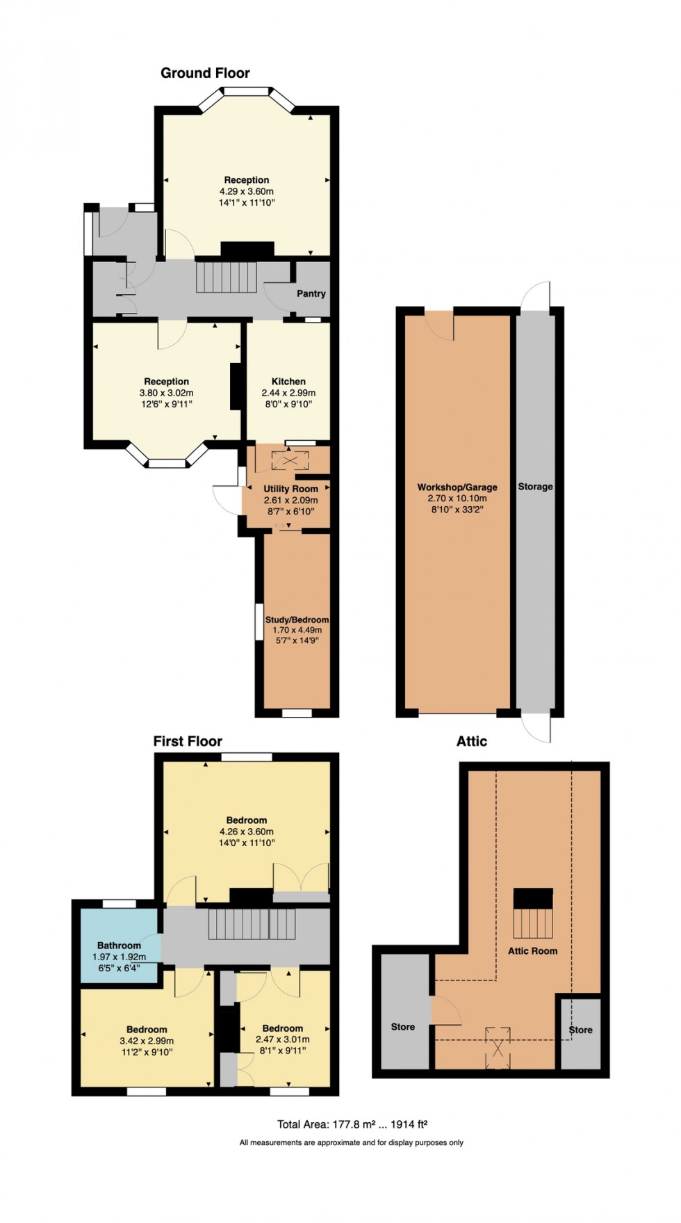 Floorplan for Island Wall, Whitstable