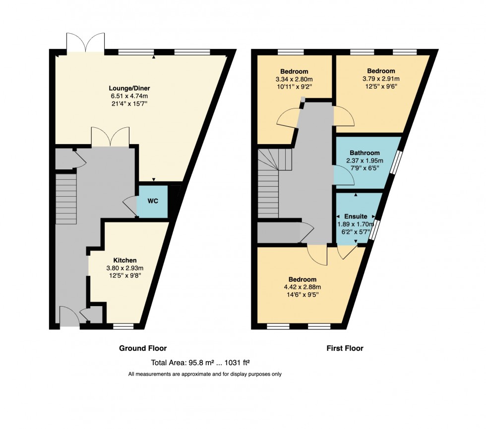 Floorplan for Mariners Court, Whitstable