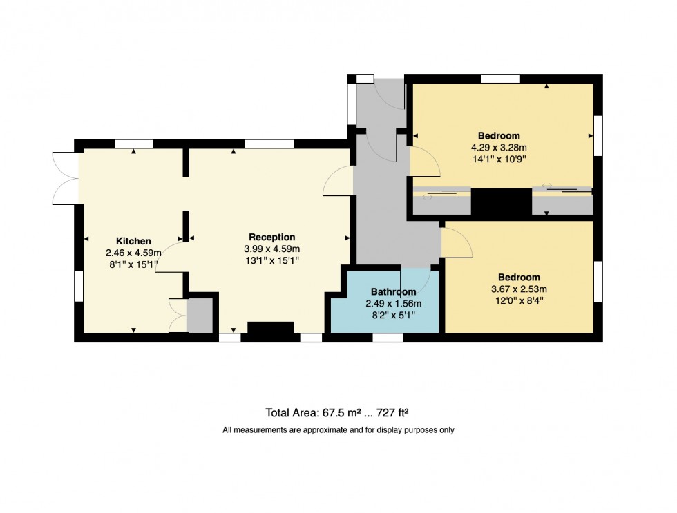 Floorplan for Queens Road, Whitstable
