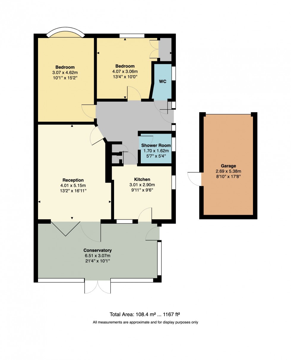 Floorplan for Summerfield Avenue, Whitstable