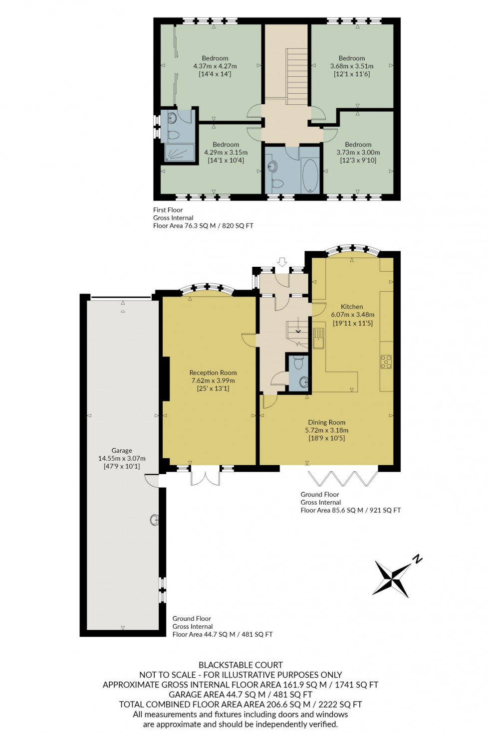 Floorplan for Canterbury Road, Whitstable