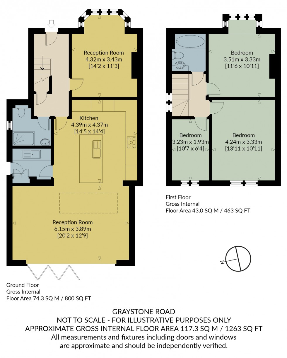 Floorplan for Graystone Road, Tankerton