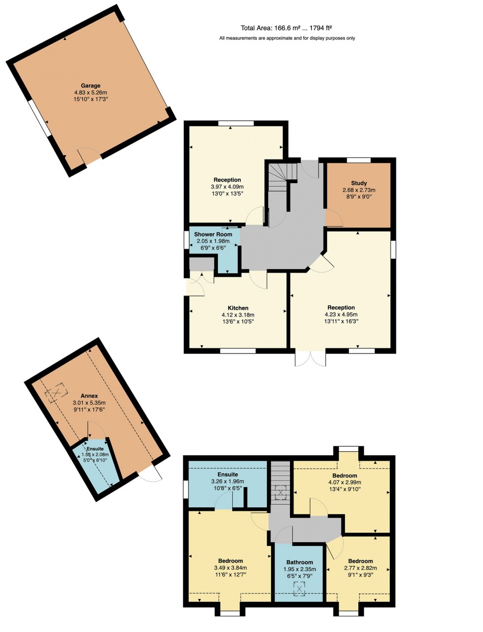 Floorplan for Hilltop, Stanley Road, Whitstable, Kent