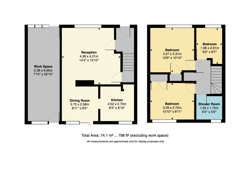 Floorplan for Windmill Road, Whitstable