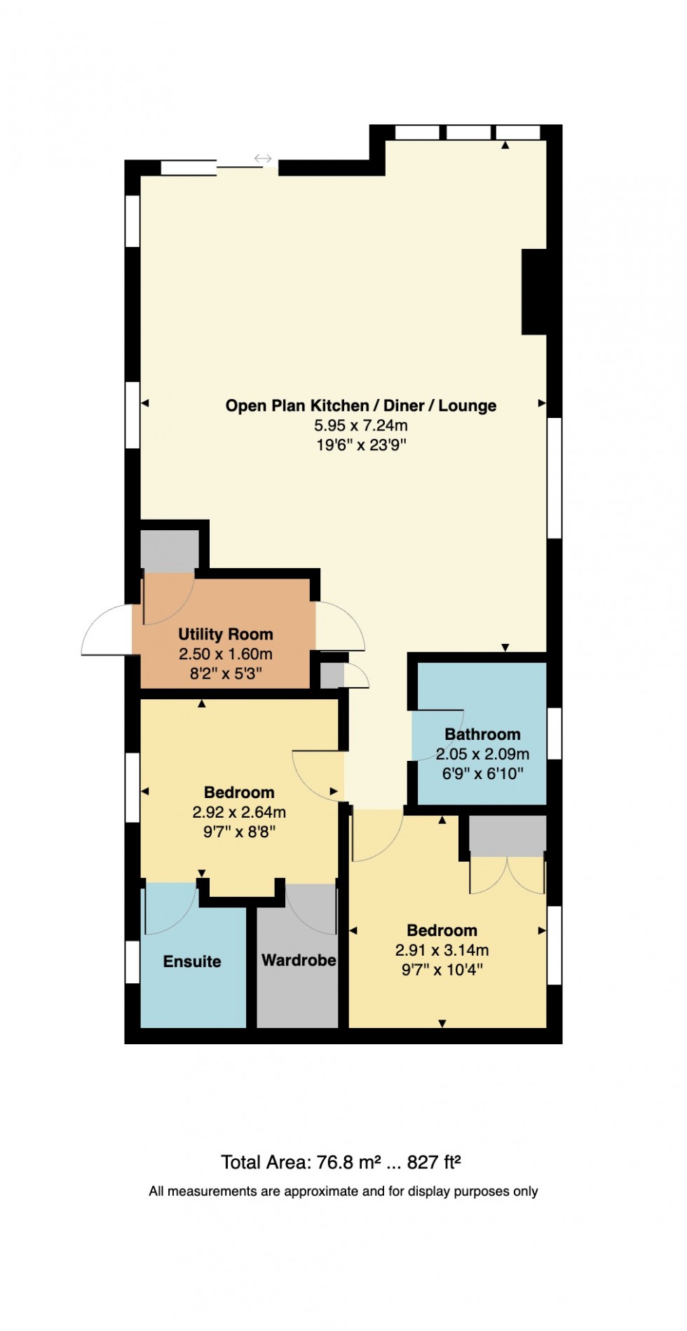 Floorplan for Seabreeze, Seaview Holiday Park, St John's Road, Whitstable, Kent