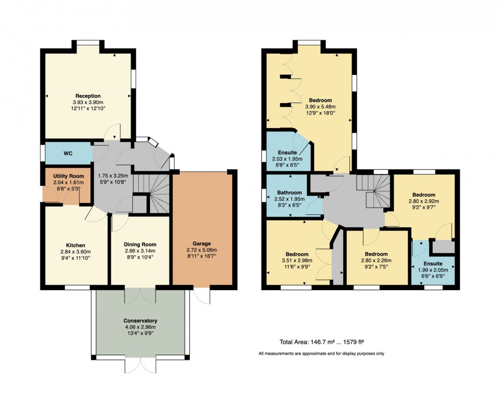 Floorplan for Hillside Road, Whitstable, Kent