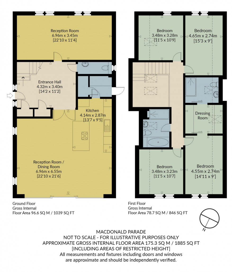 Floorplan for Macdonald Parade, Whitstable