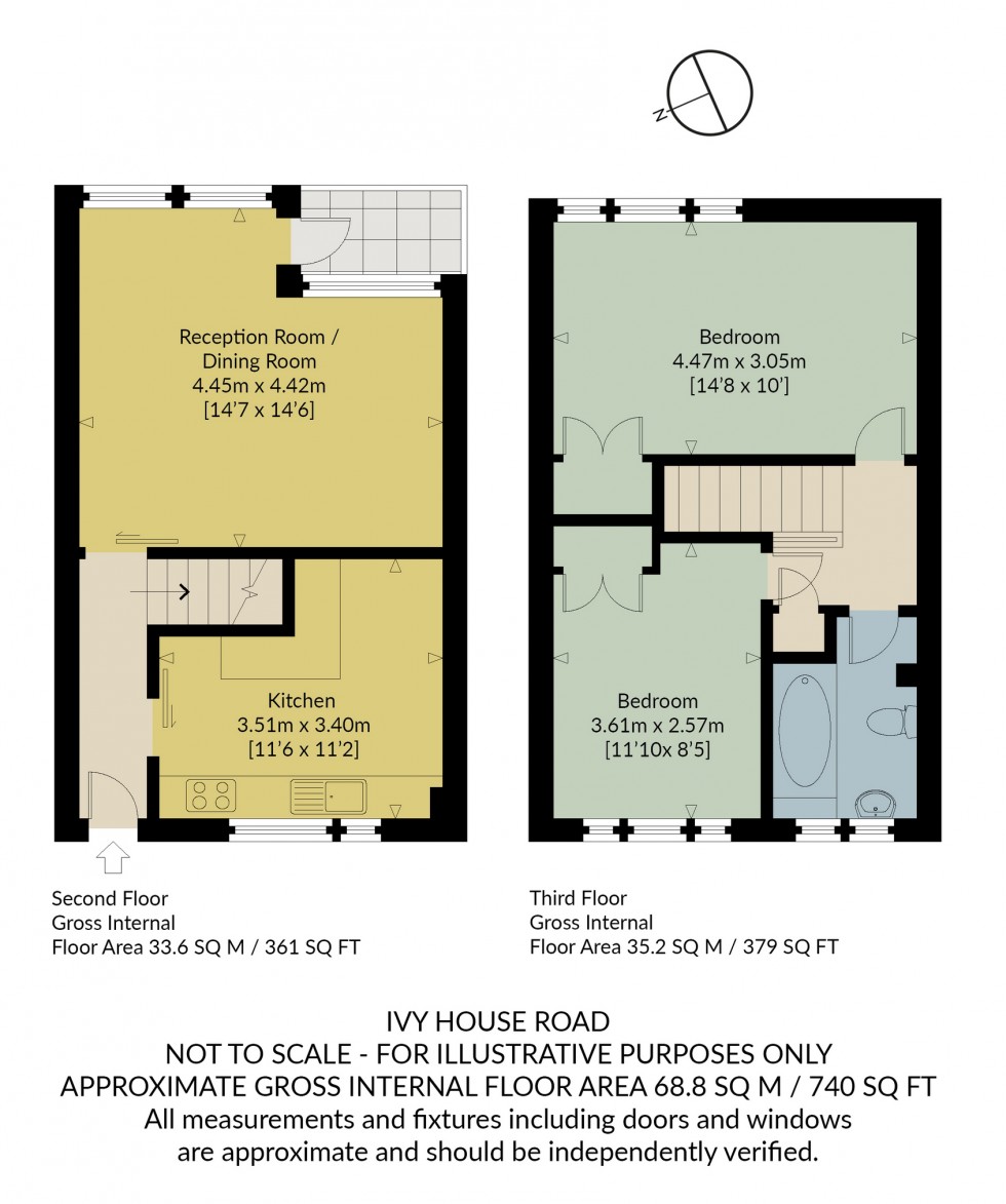 Floorplan for Ivy House Road, Whitstable, Kent
