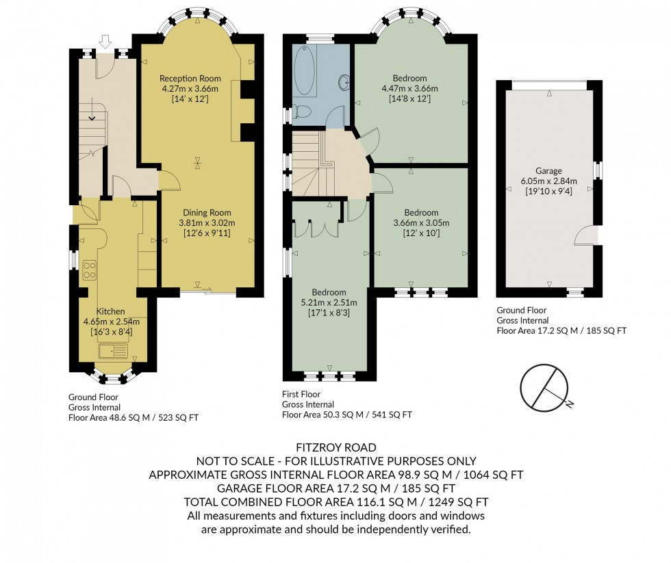 Floorplan for Fitzroy Road, Tankerton