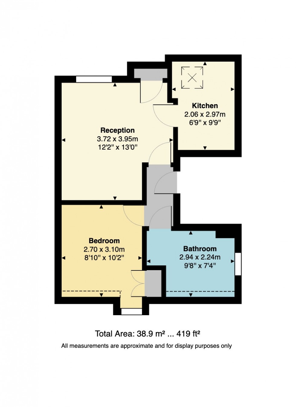 Floorplan for Summer Court, Herne Bay Road, Whitstable, Kent