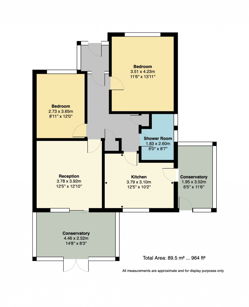 Floorplan for Marine Crescent, Whitstable, Kent