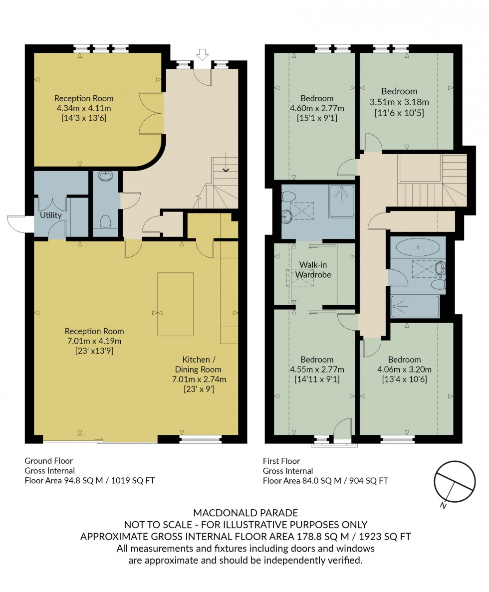 Floorplan for Macdonald Parade, Whitstable