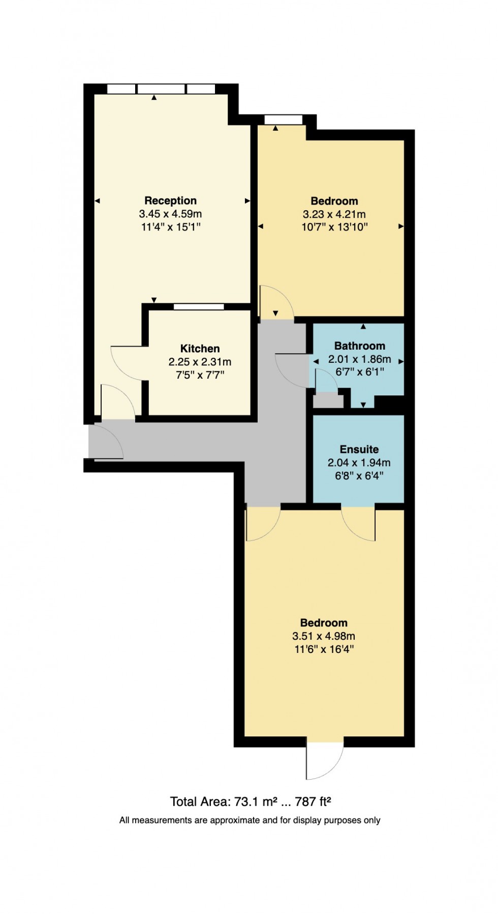 Floorplan for Leander Court, 8 Graystone Road, Whitstable