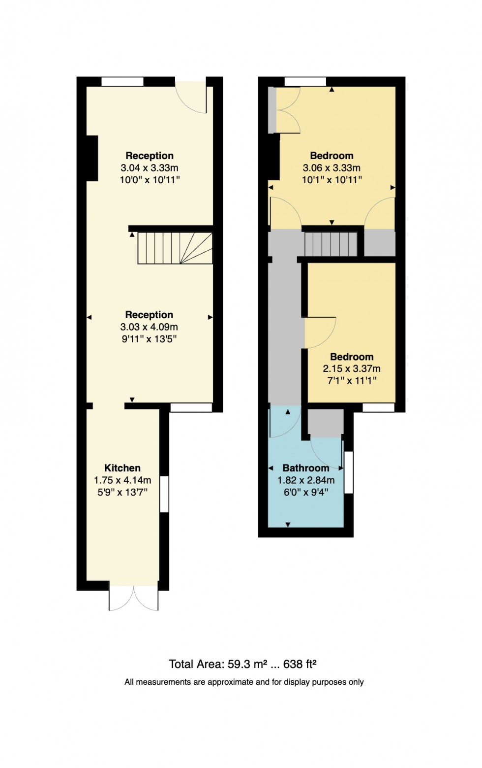 Floorplan for Woodlawn Street, Whitstable, Kent