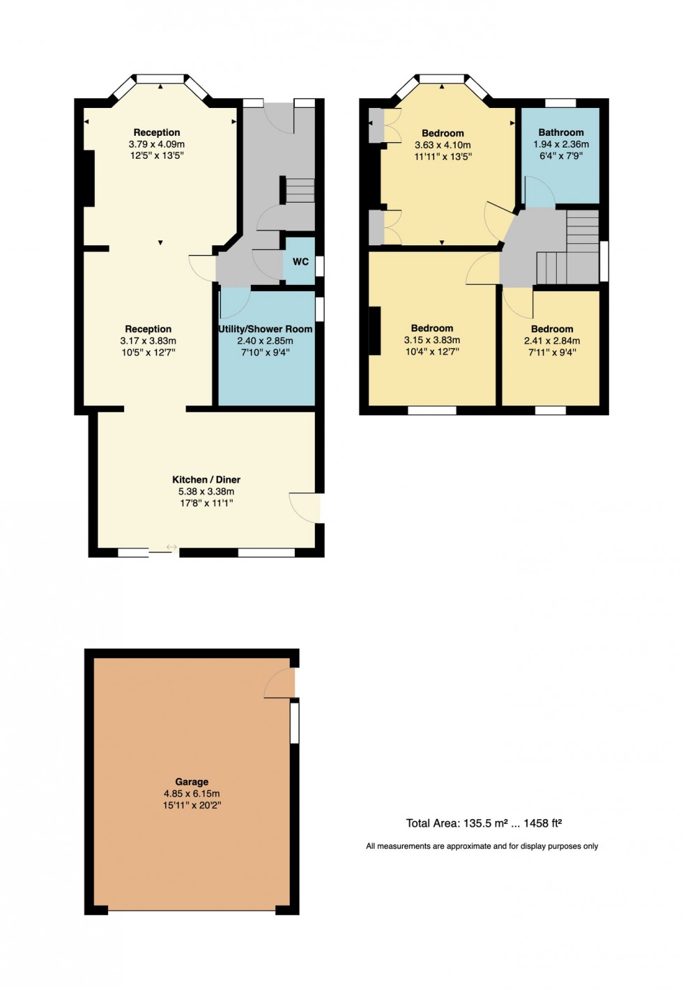Floorplan for Northwood Road, Whitstable