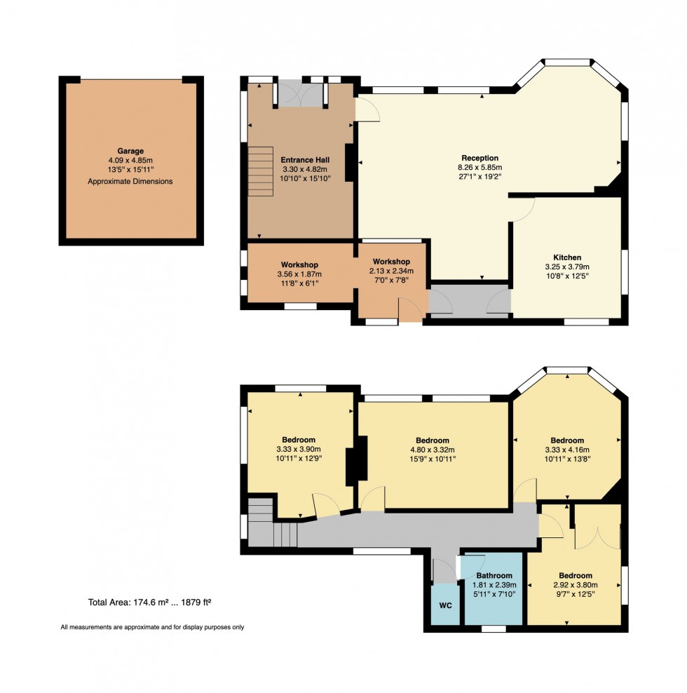Floorplan for Grimthorpe Avenue, Whitstable