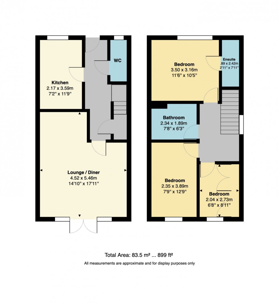 Floorplan for Grafton Rise, Herne Bay, Kent