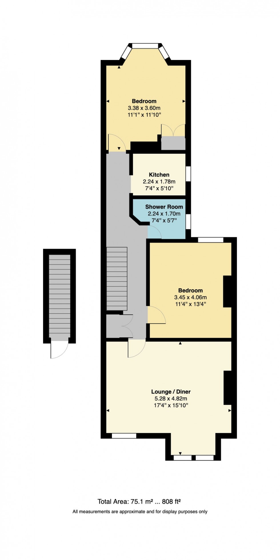 Floorplan for Oakdale Road, Herne Bay