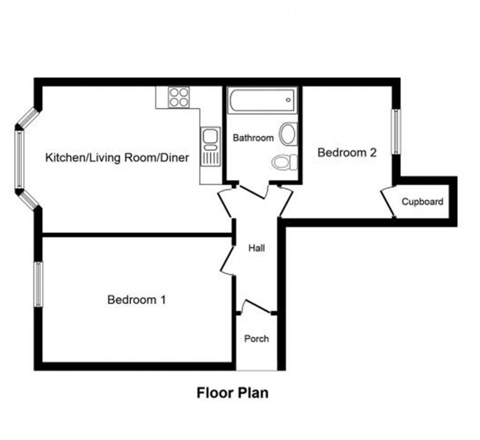 Floorplan for Crocket House, 32-34 High Street, Herne Bay, Kent