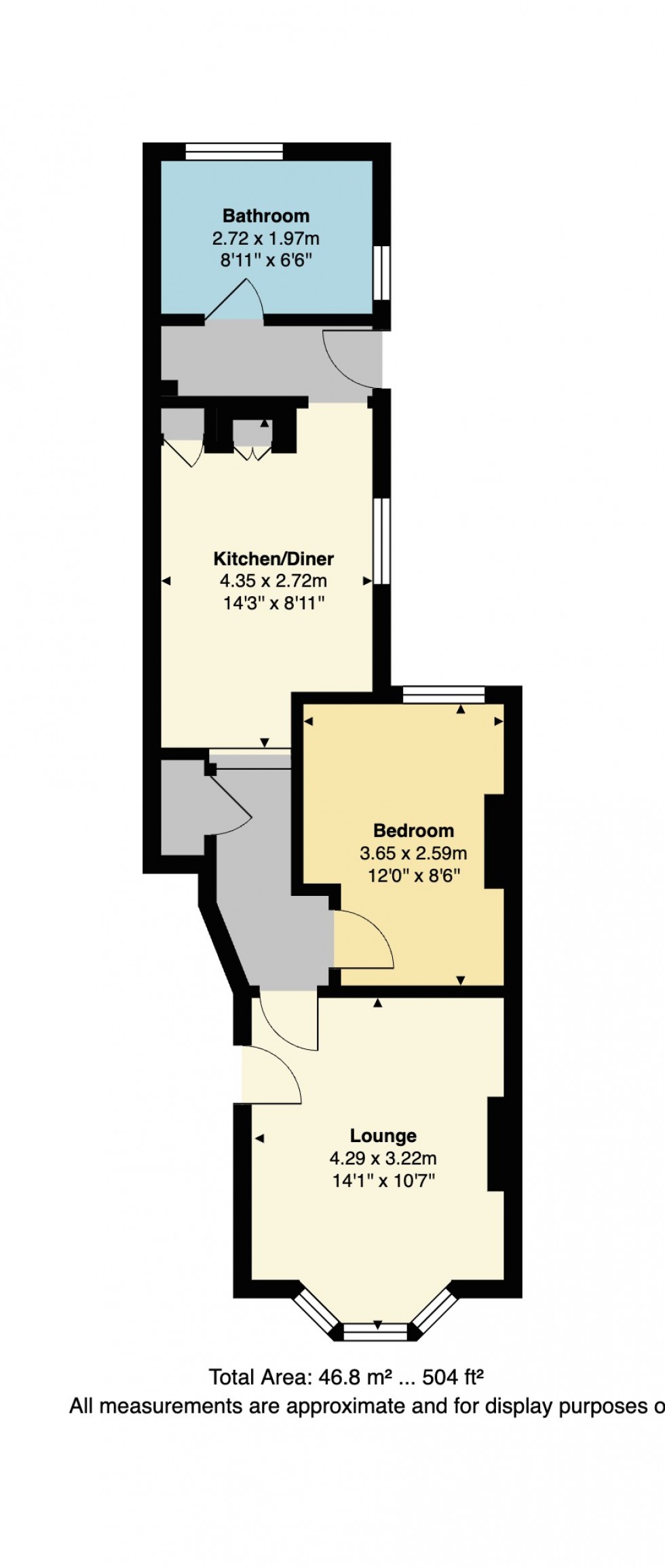 Floorplan for Richmond Street, Herne Bay, Kent