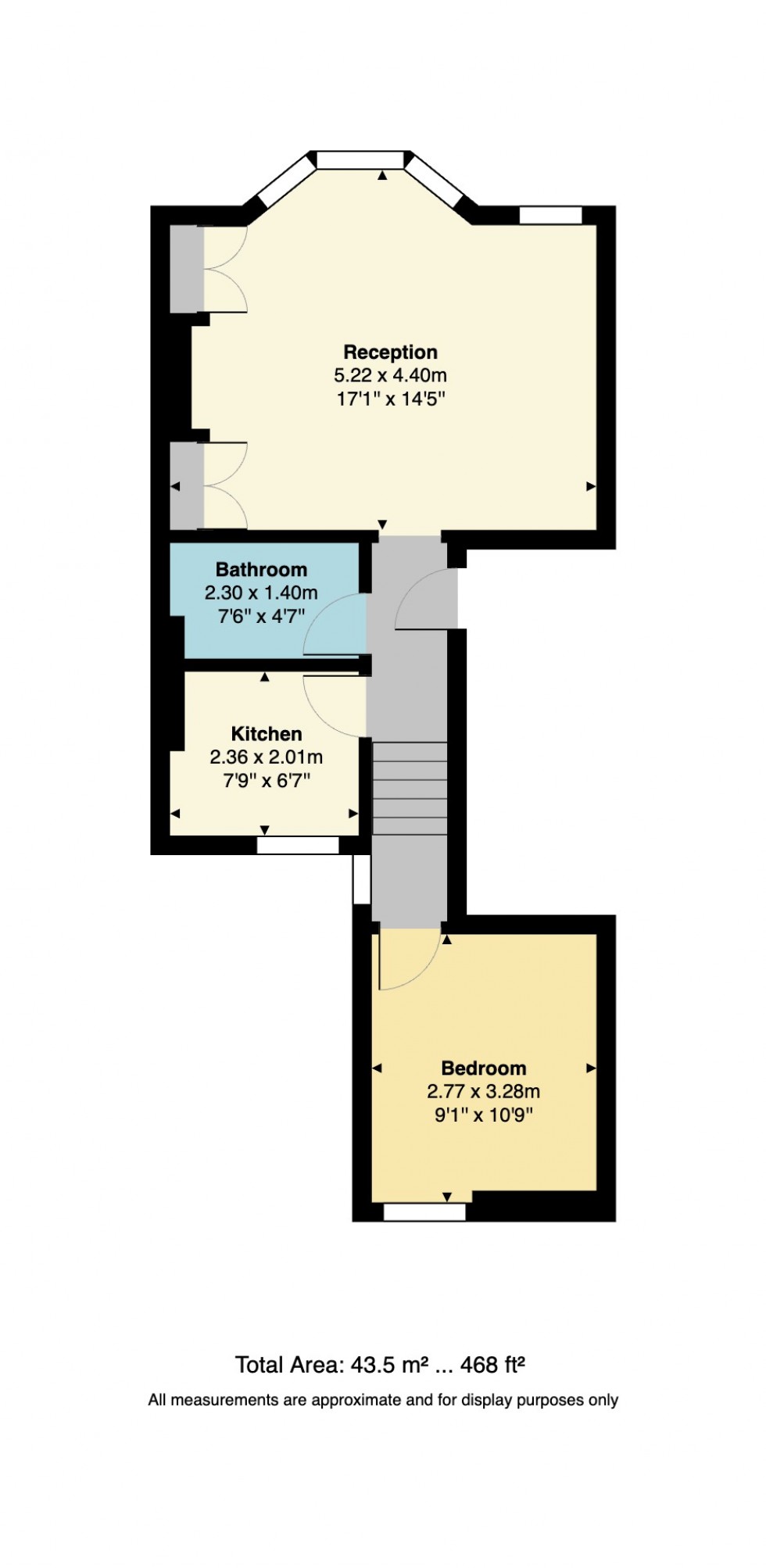 Floorplan for Central Parade, Herne Bay