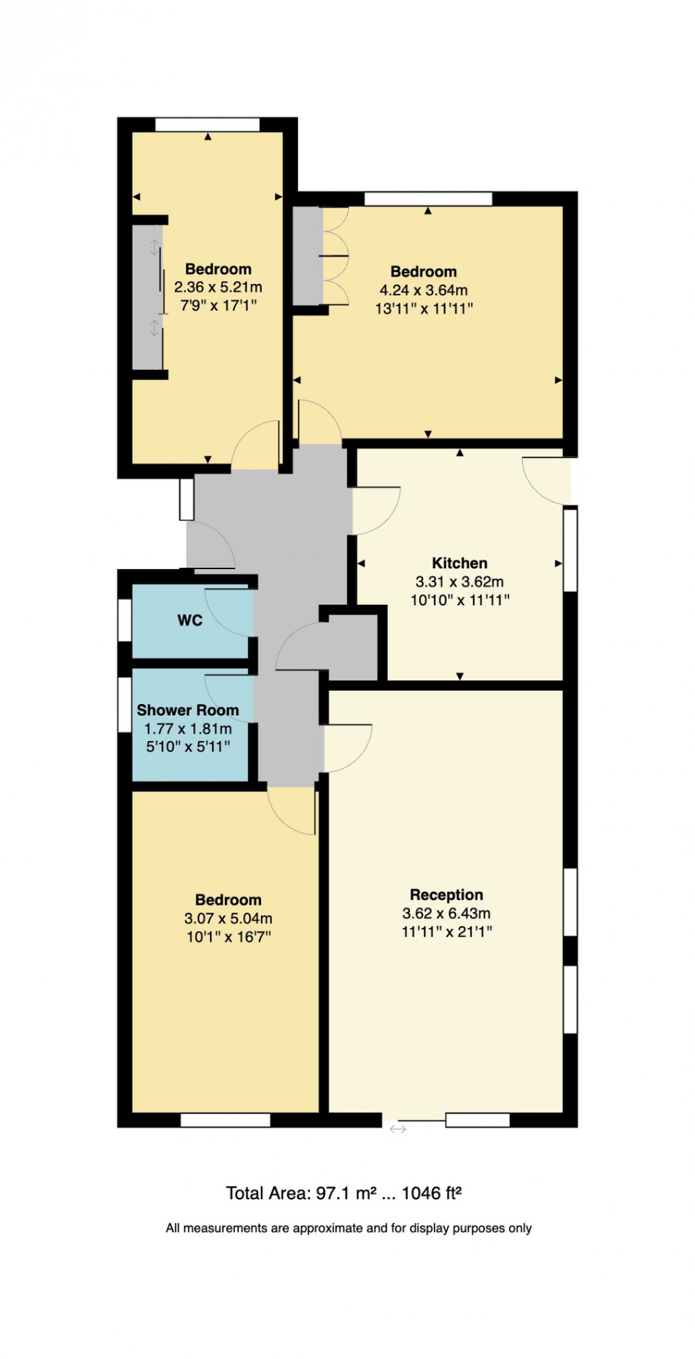 Floorplan for Gainsborough Drive, Herne Bay, Kent