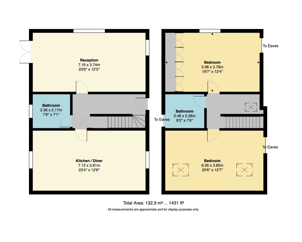 Floorplan for Jersey Farm Close, Herne Bay, Kent