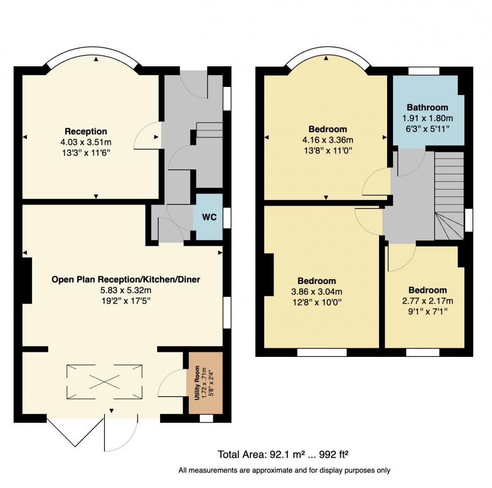 Floorplan for Fleetwood Avenue, Herne Bay, Kent